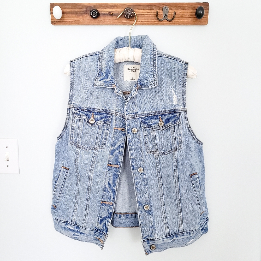 ***SOLD*** A&F Denim Vest